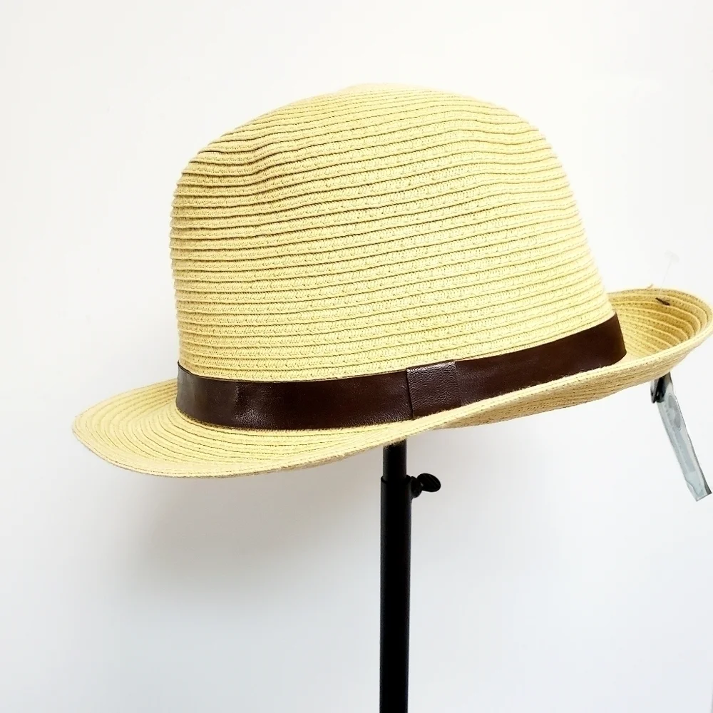 WEATHERPROOF 100% STRAW HAT